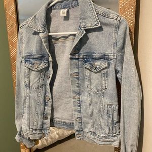 H&M light wash Denim Jacket